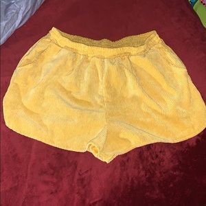 Yellow- Wild Fable Shorts